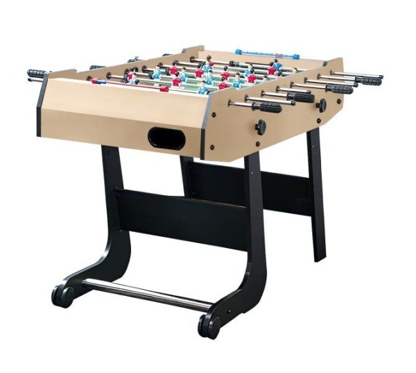 Настольный футбол (кикер) "Maccabi Mini" (121 x 61 x 81, светлый, складной)