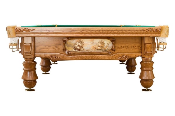 Бильярдный стол для снукера "Адмирал" (10 футов, дуб, сланец 38мм)