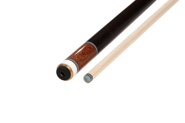 Кий / пирамида 2-pc "Supernova Enjoy" (граб, черный граб, шелковое дерево), с удлинителем