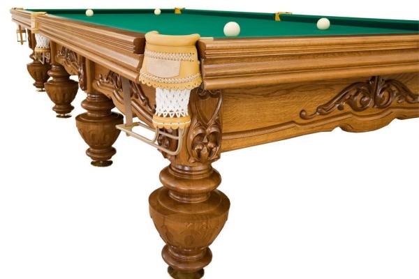 Бильярдный стол для русской пирамиды "Цезарь" (12 футов, дуб, сланец 45мм)
