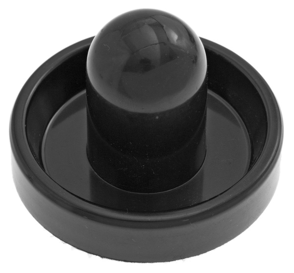 Бита для аэрохоккея "Atom" D95 мм, черная