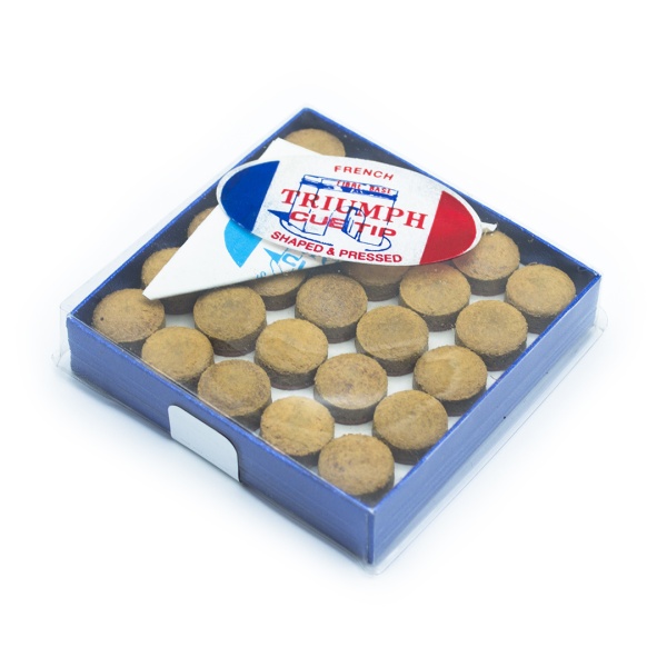 Коробка наклеек для кия "Triumph"13 мм (50 шт)