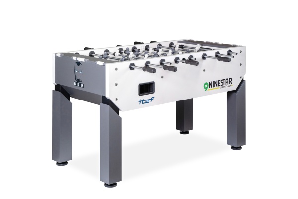 Игровой стол - футбол "Nine Star Iron Men ITSF Grey" (144х75,5х90)