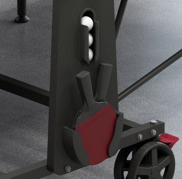 Теннисный стол складной для помещений "Rasson Premium S-1540 Indoor" (274 Х 152.5 Х 76 см ) с сеткой